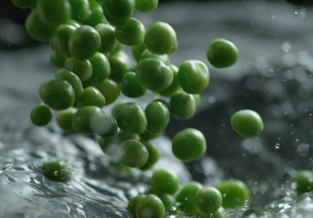 Green peas for a Can Dogs Eat Green Peas article