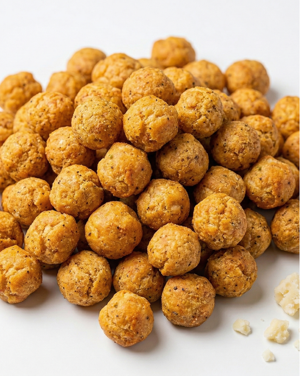 Chicken Cordon Bleu dehydrated chicken dog treats showing whole food ingredient