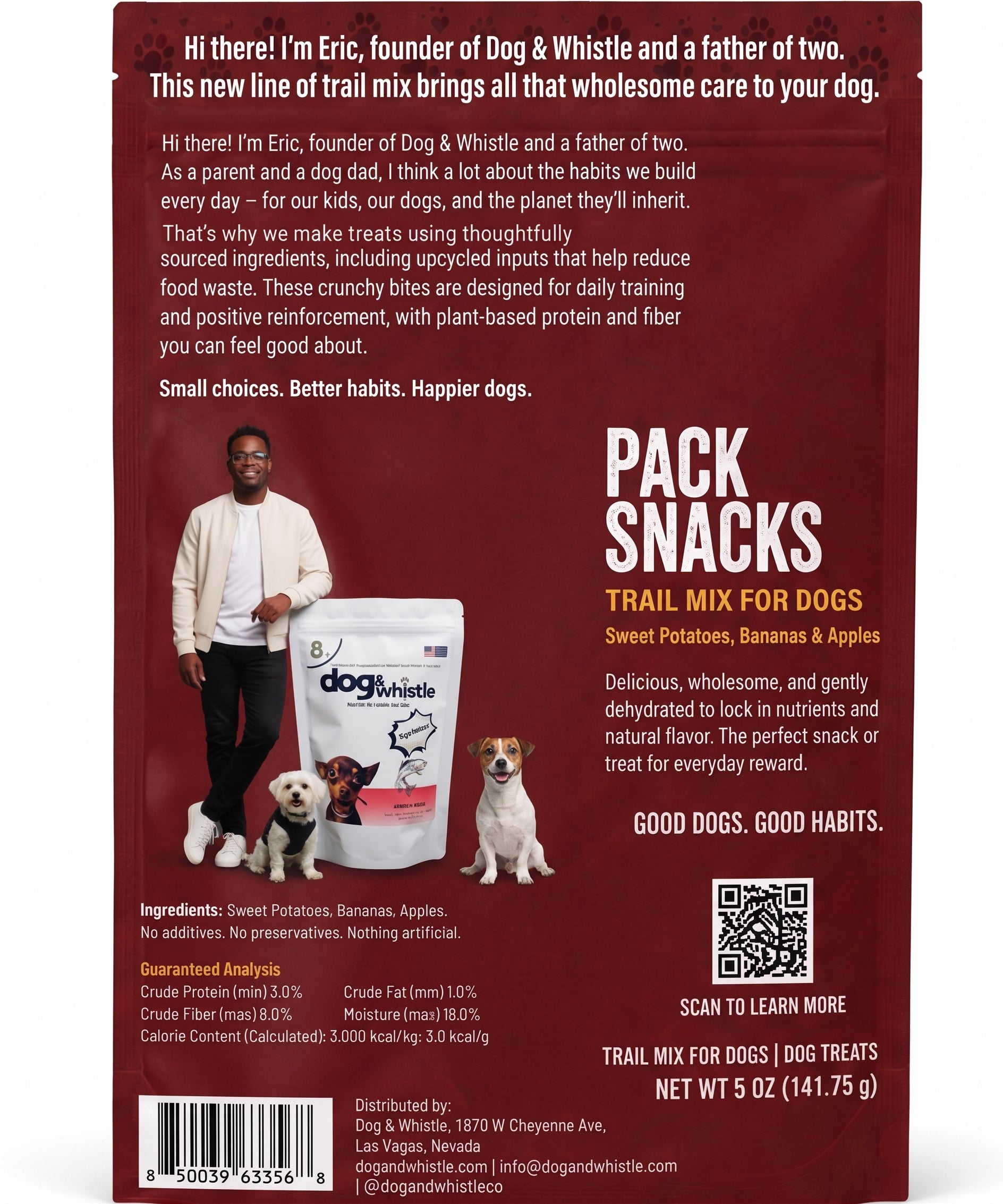 Dog & Whistle Pack Snacks