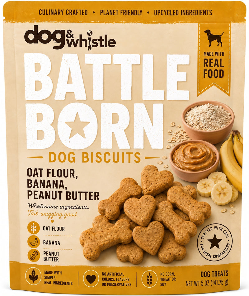 Dog & Whistle Battle Born Dog Biscuits