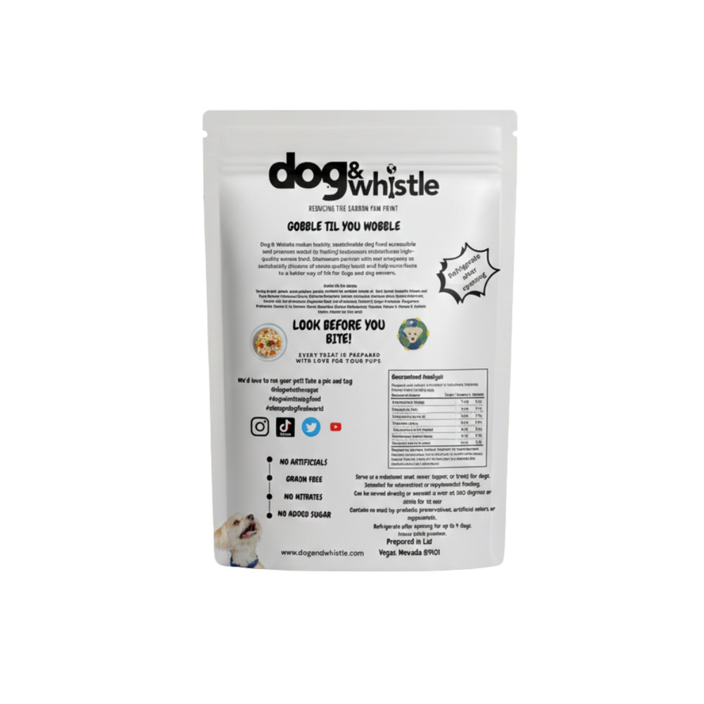 Gobble Till You Wobble meal topper showing dehydrated whole turkey ingredient